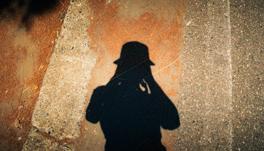 detective in shadows